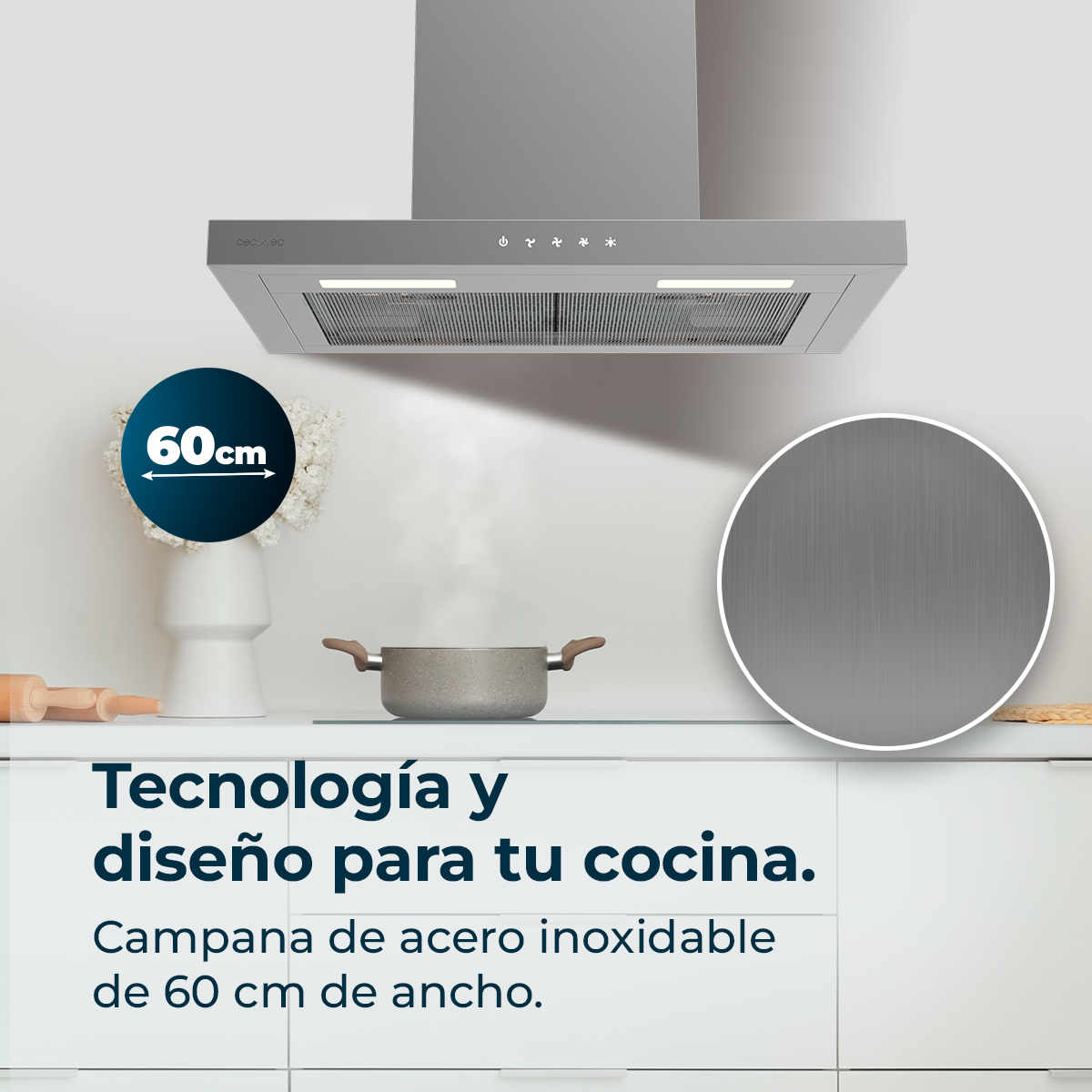 Bolero Flux TT 604000 Inox A++ | Envío gratis y mejor precio garantizado – foto detalle 2